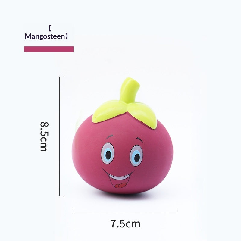 Chew-Resistant Natural Latex  Squeaky Toy for Dogs