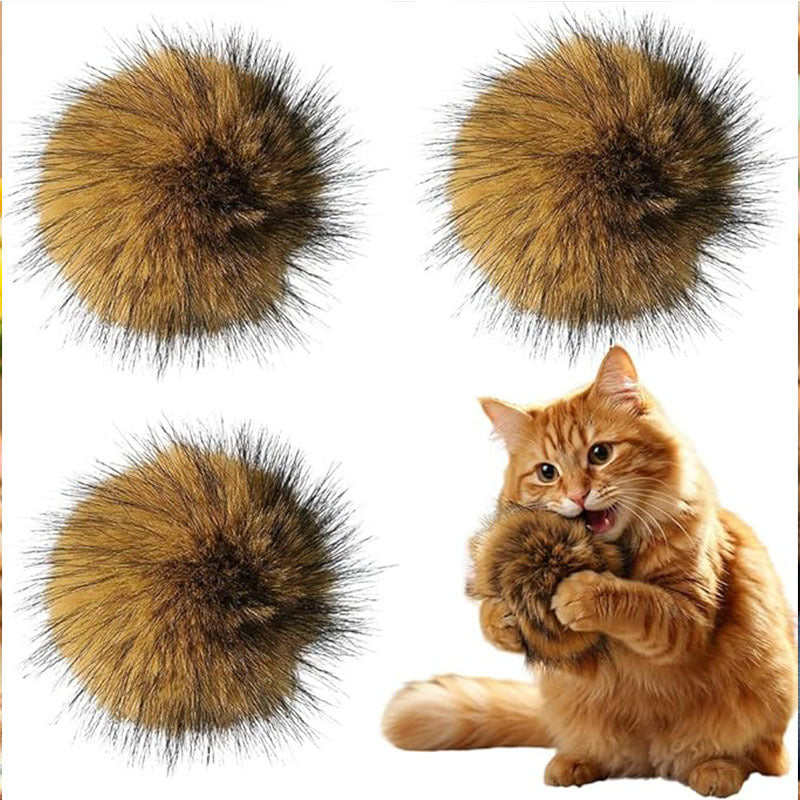Fur Ball Cat Toy