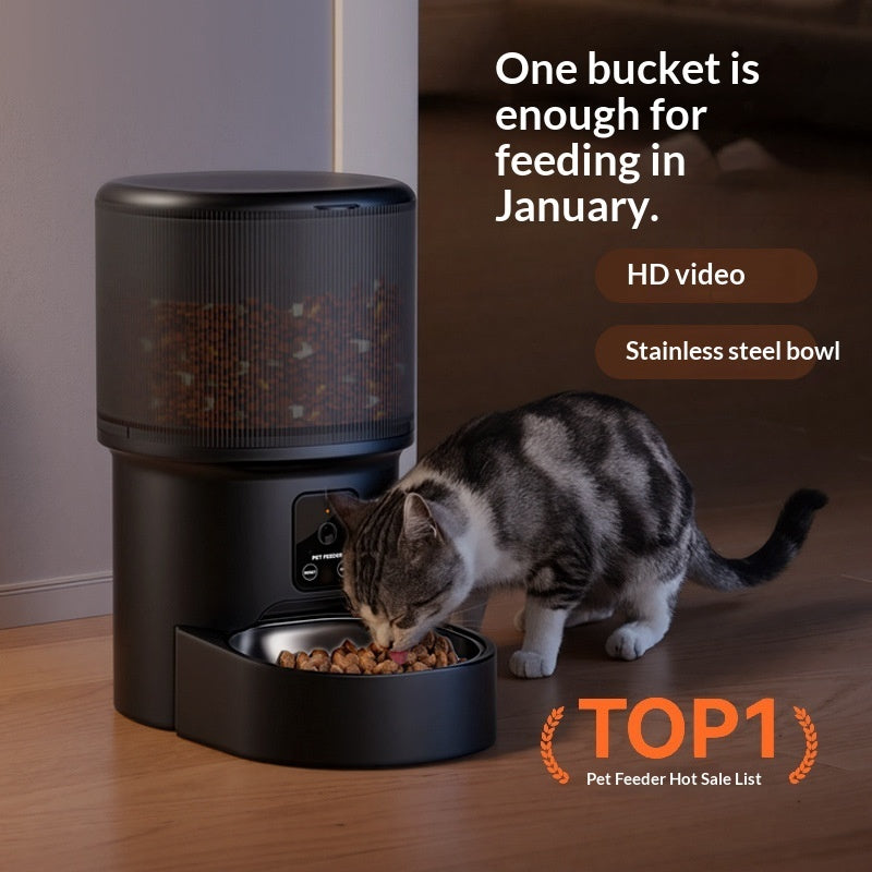 Smart Pet Feeder With Remote Voice Control