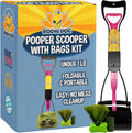 Pooper Scooper Kit with Waste Bags & Holder