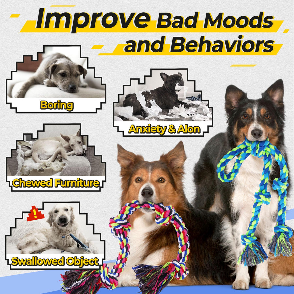 Tough Rope Dog Toy For Aggressive Chewers