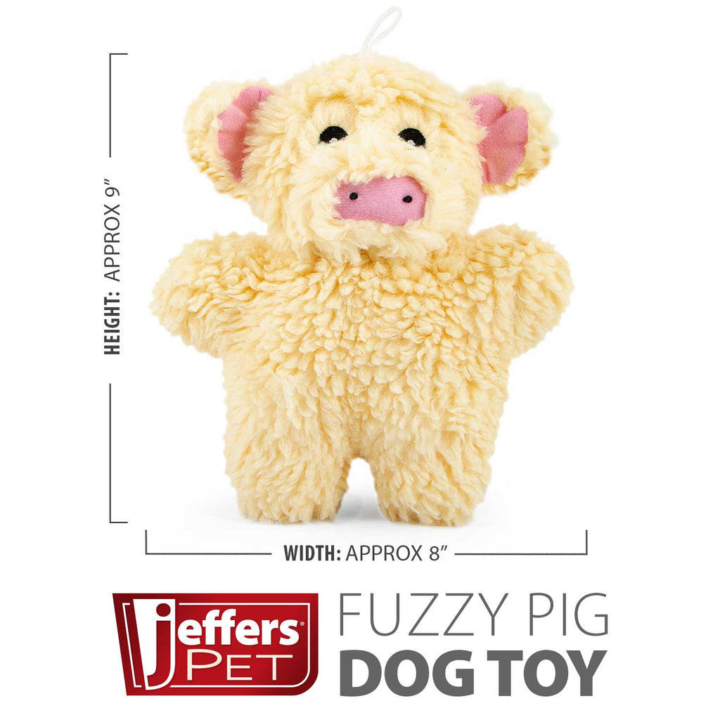 Jeffers Animal Fuzzies  Squeaker Dog Toys