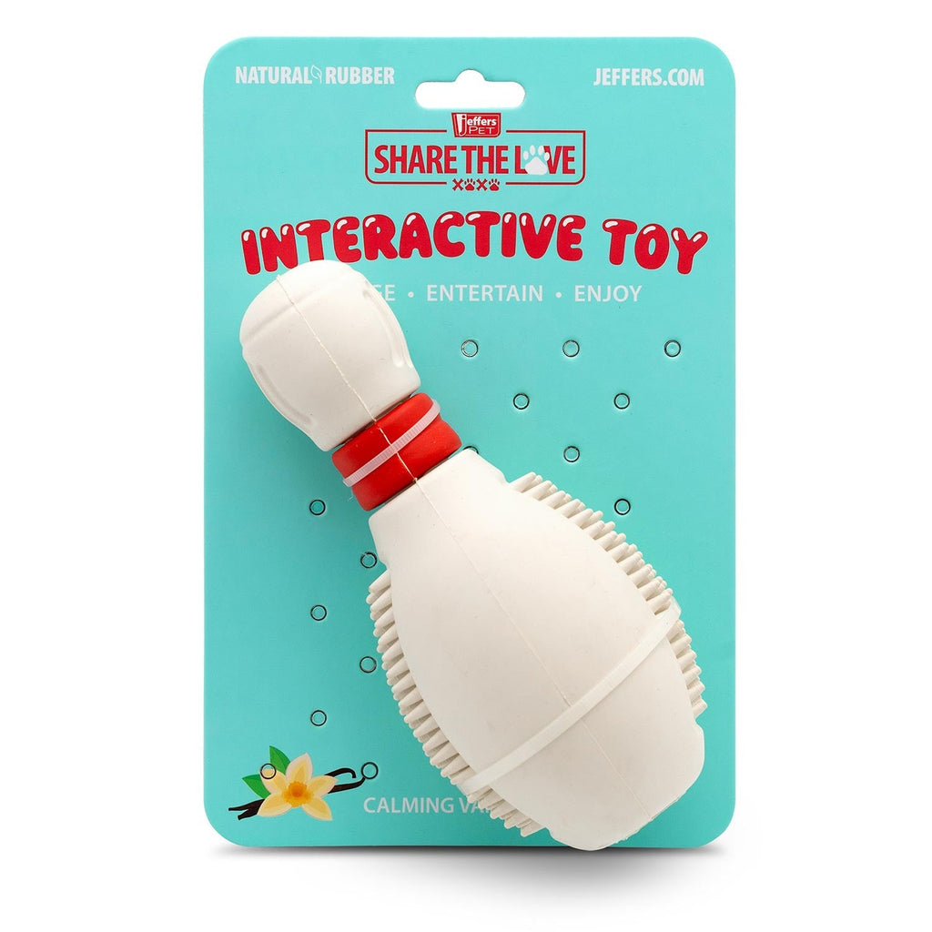 Jeffers Bowling Pin Treat Dispensing Chew Toy for Dogs