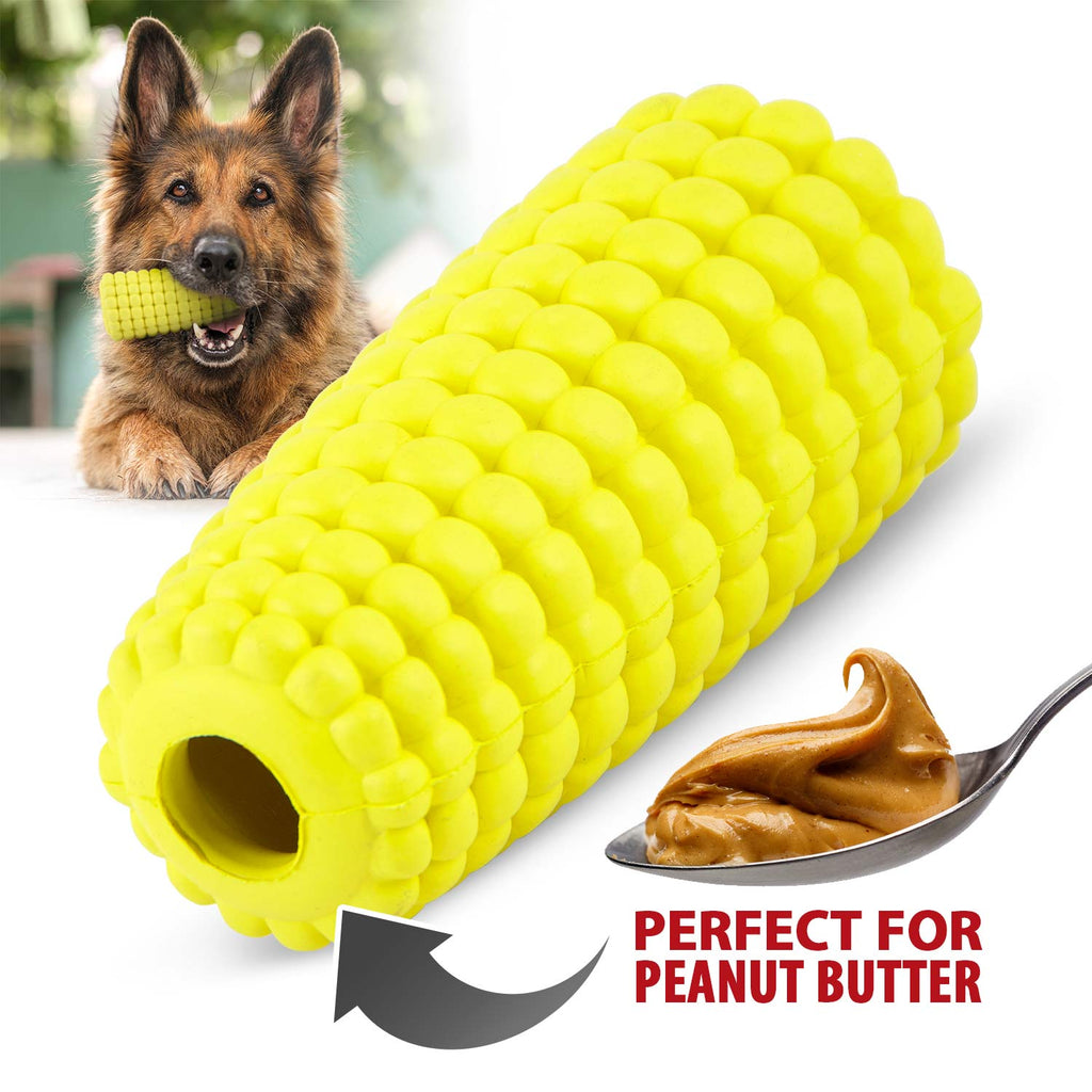 Corn Cob Treat Dispenser Dog  Toy