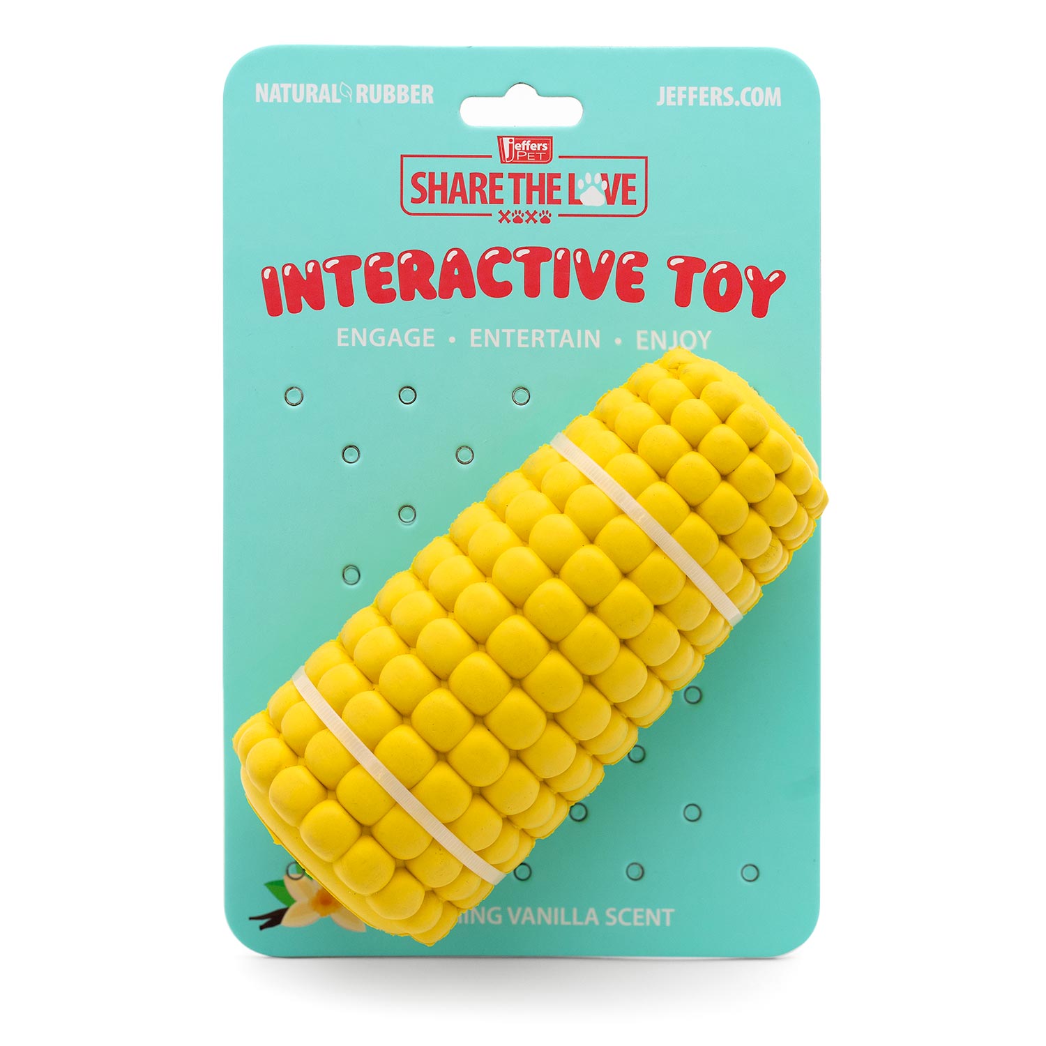 Corn Cob Treat Dispenser Dog  Toy