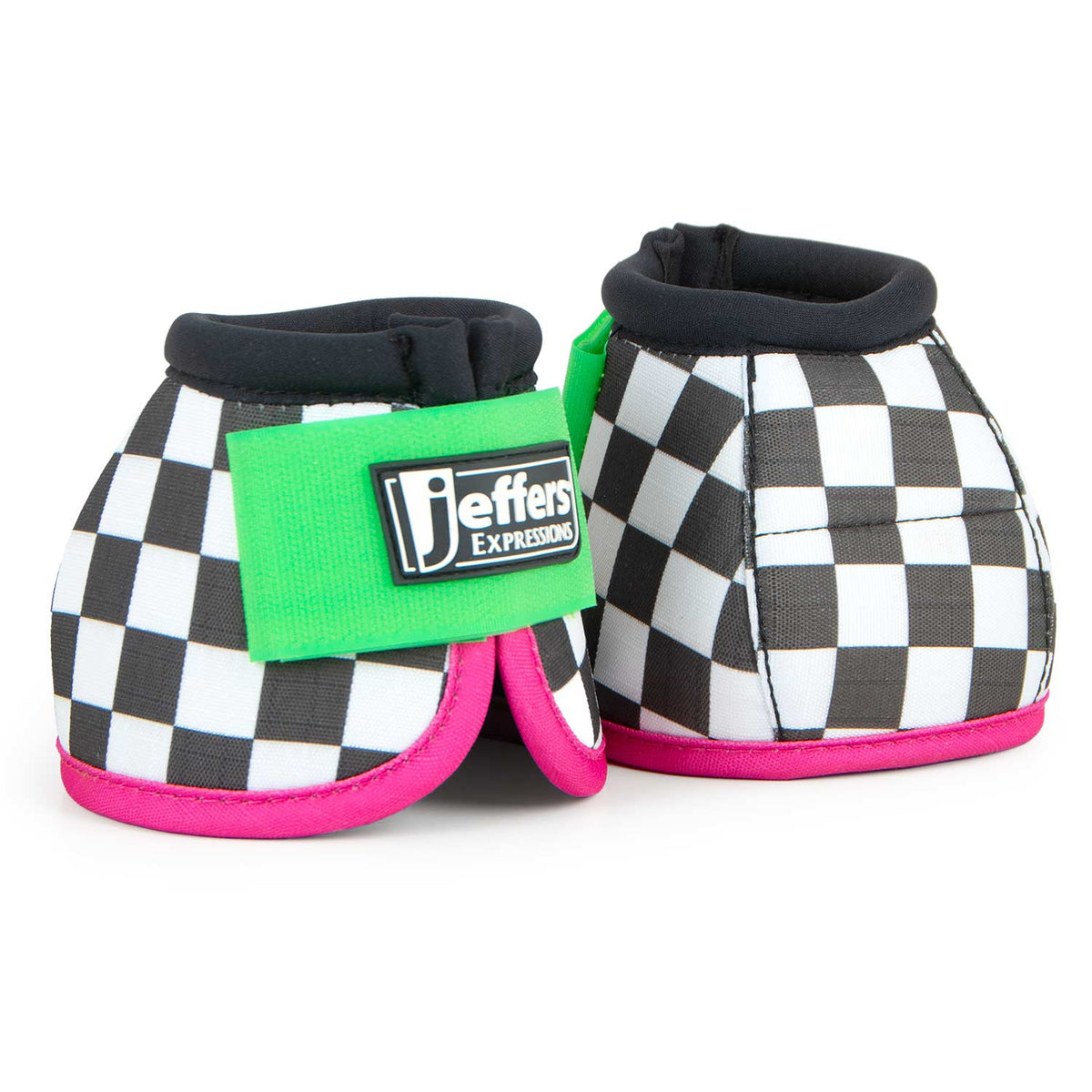 Jeffers Expression No-Turn Bell Boots for Horses / 1 Pair