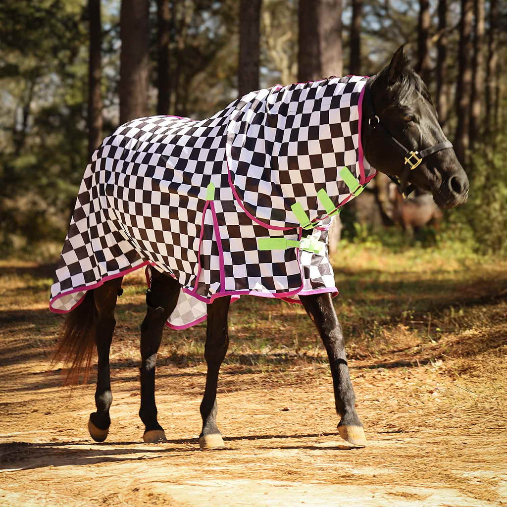 Jeffers Expression Softmesh Combo Neck Horse Fly Sheet