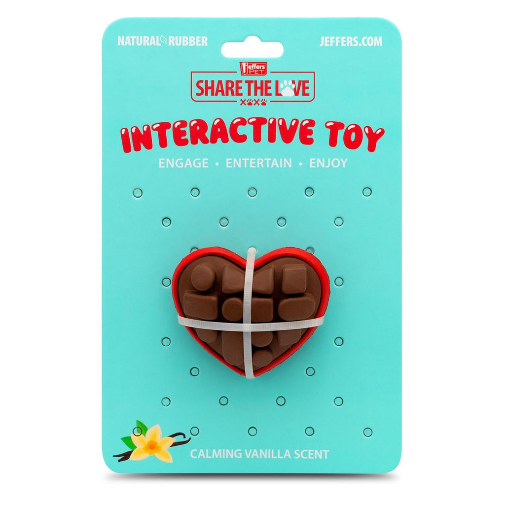 Jeffers Box of Chocolates Dog Chew Toy