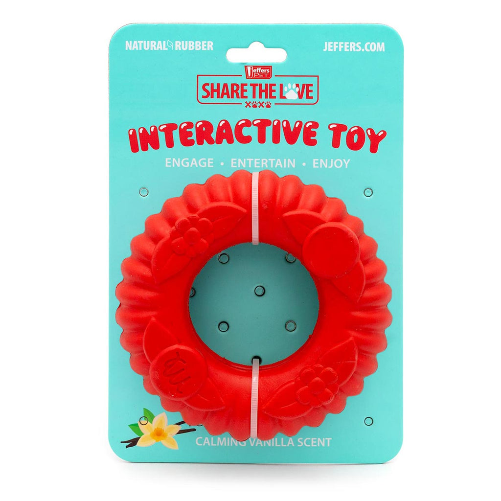 Jeffers Red Virgo  Dog Chew Toy