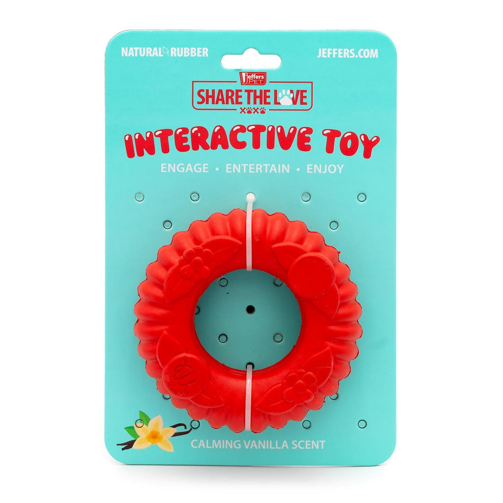 Jeffers Red Virgo  Dog Chew Toy