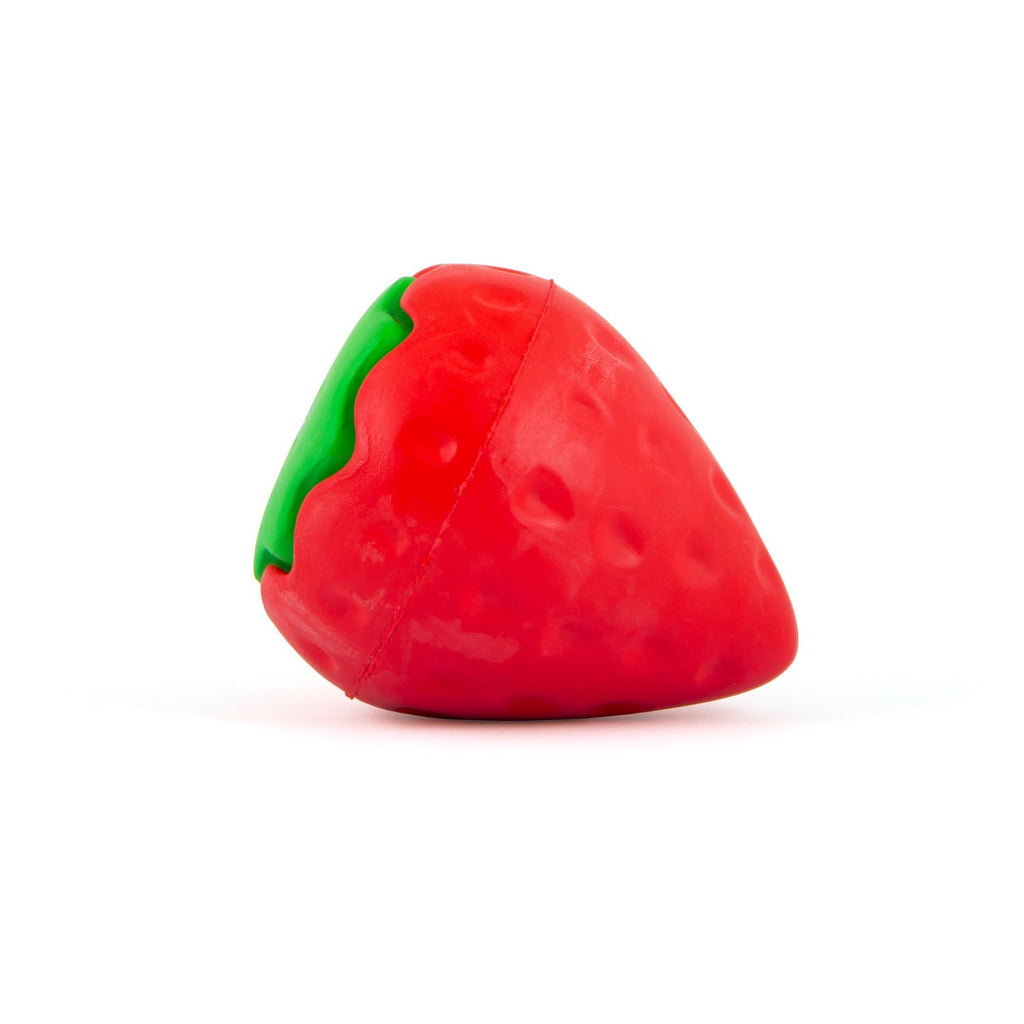 Squeaky Strawberry Dog Toy
