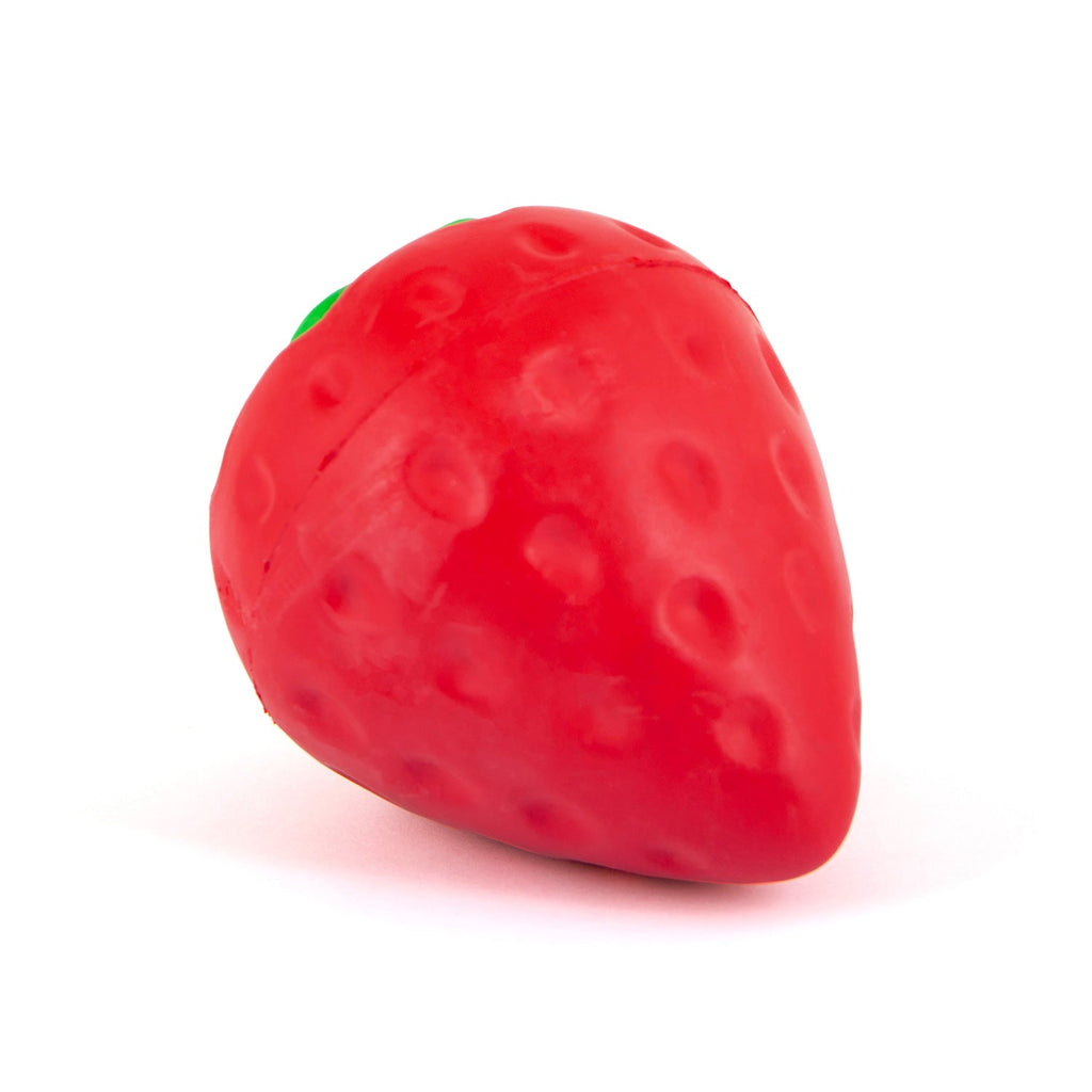 Squeaky Strawberry Dog Toy