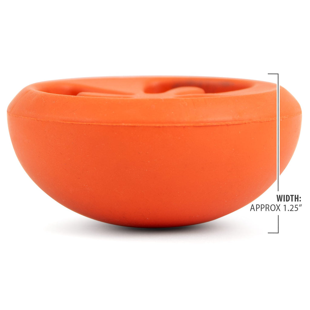 Jeffers Tomato Shaped Treat Dispensing Dog Chew Toy for Medium-Chewers