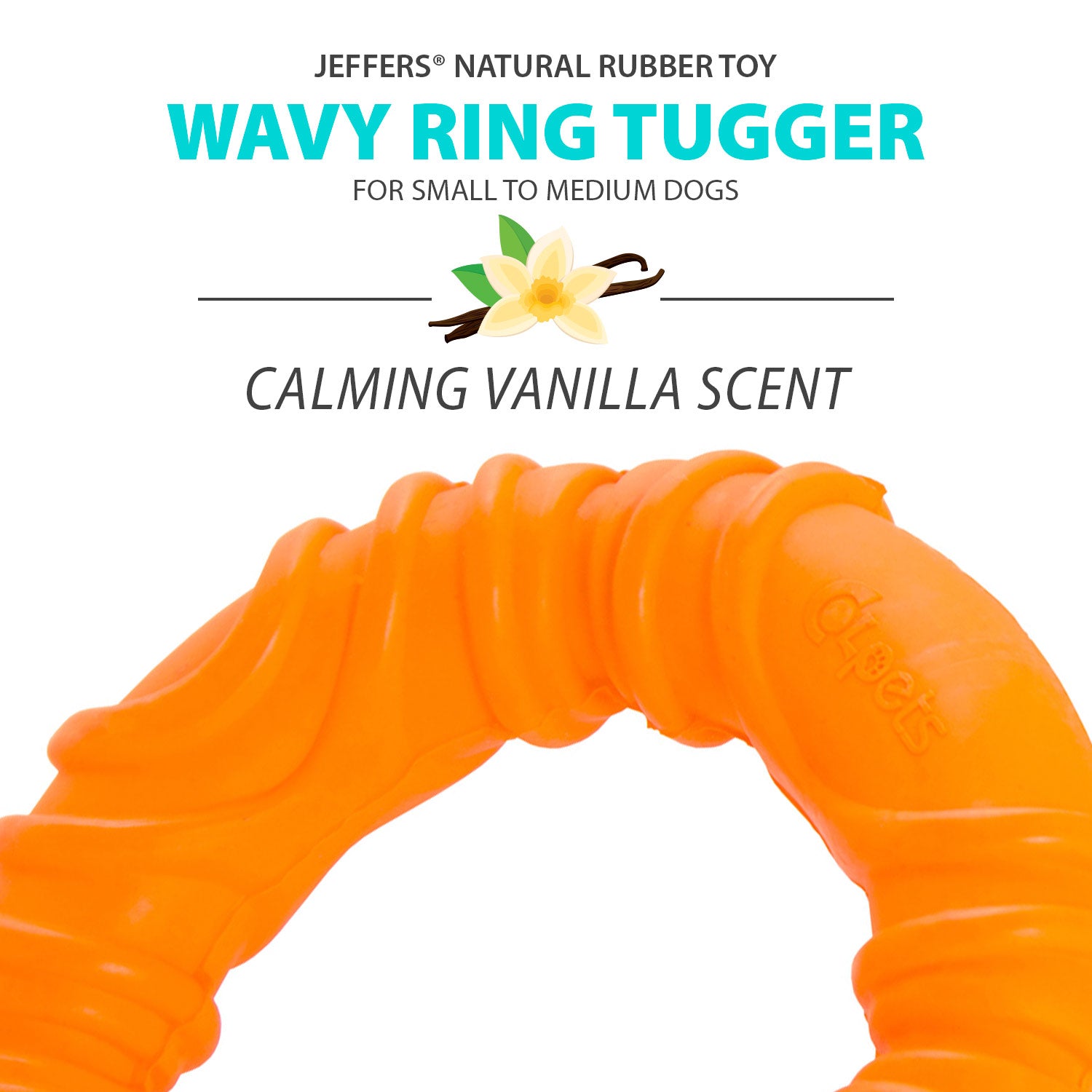 Wavy Ring Tugger Dog Toy