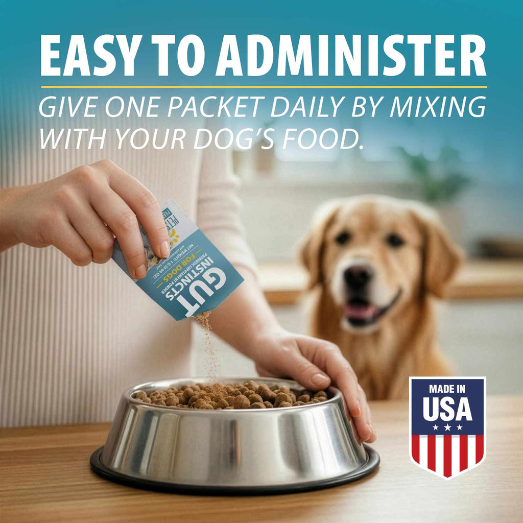Probiotic Powder Packets for Dogs