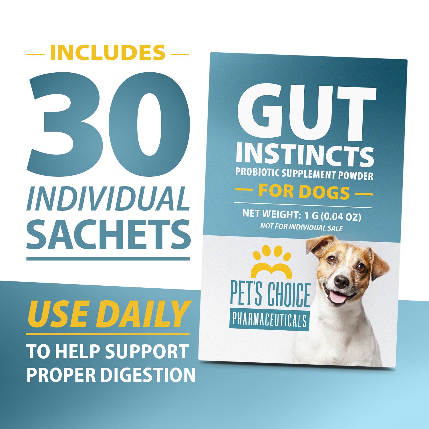 Probiotic Powder Packets for Dogs