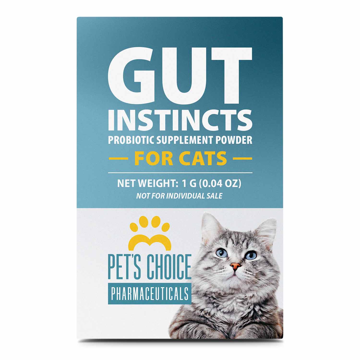 Probiotic Supplement for Cats, 30 Powder Packets, Made in USA