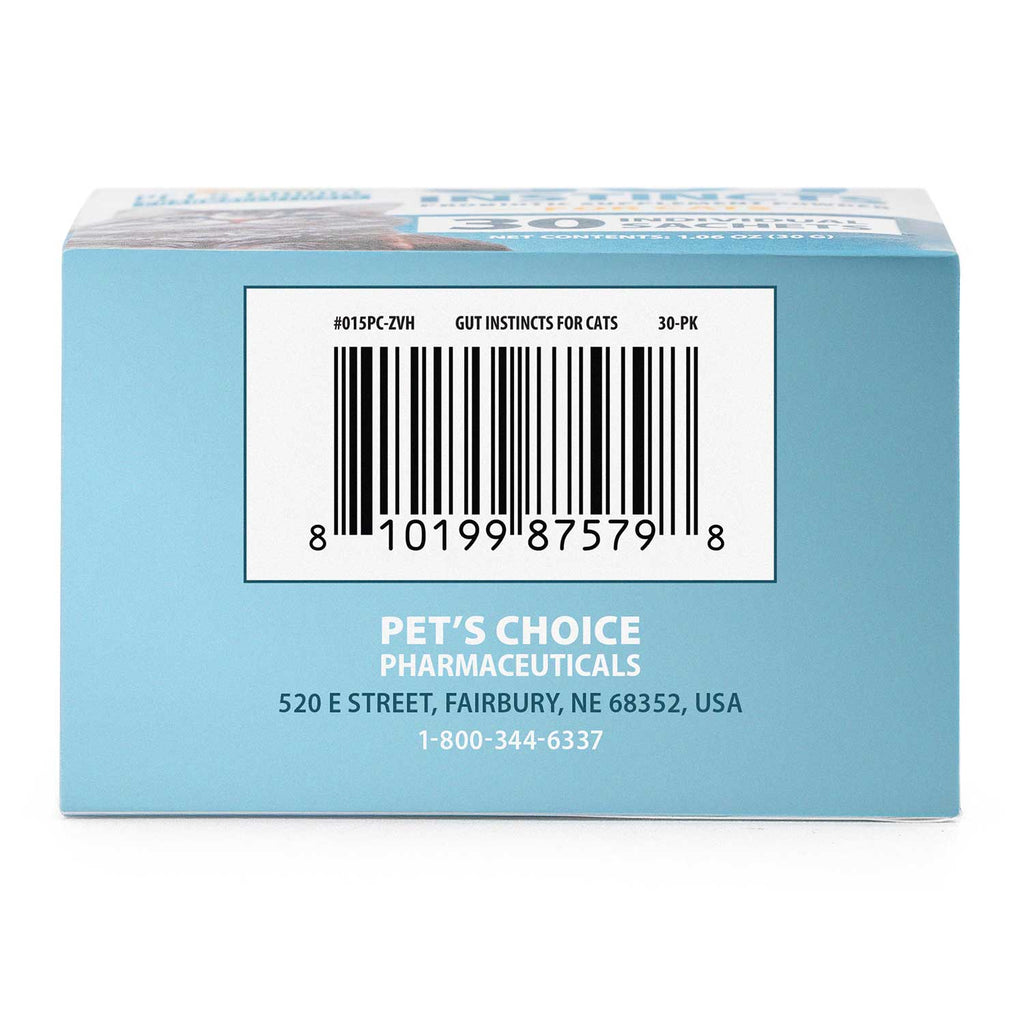 Probiotic Supplement for Cats, 30 Powder Packets, Made in USA