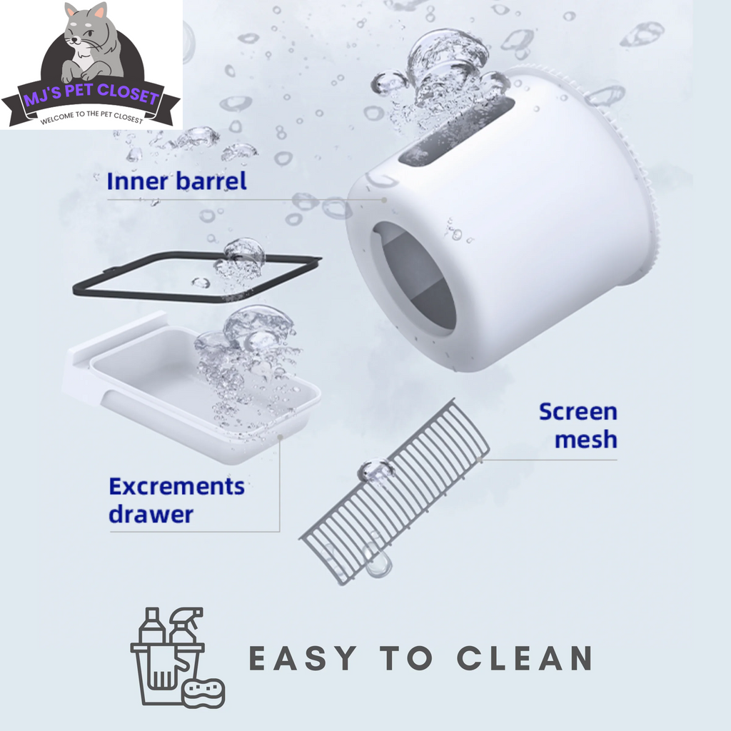 Self-Cleaning Cat Litter Box  with app control ! 🐱✨