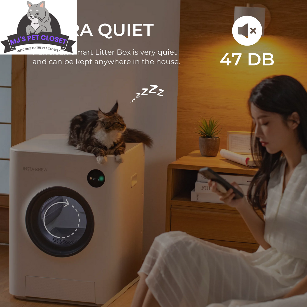 Self-Cleaning Cat Litter Box  with app control ! 🐱✨