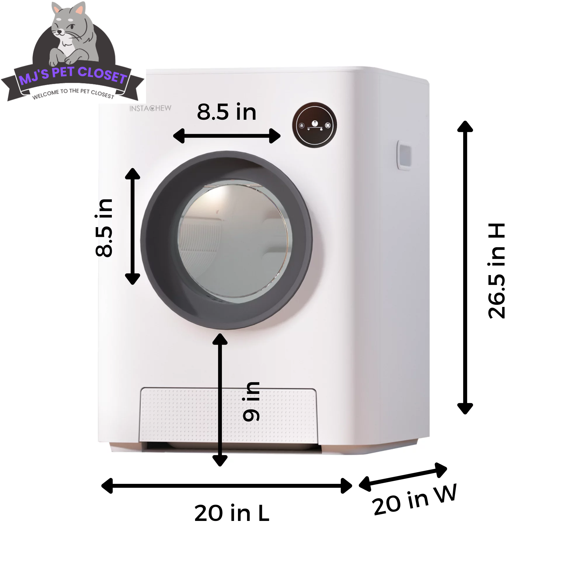 Self-Cleaning Cat Litter Box  with app control ! 🐱✨
