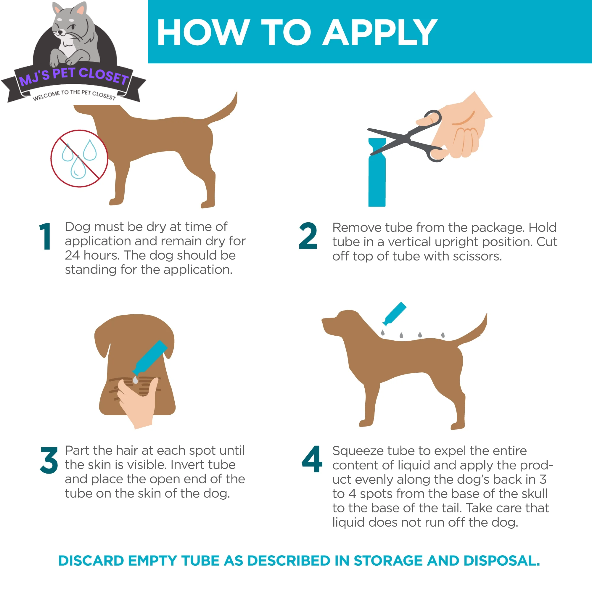 Activate II Flea and Tick Prevention  Drops for Extra Large Dogs (55+ lbs)