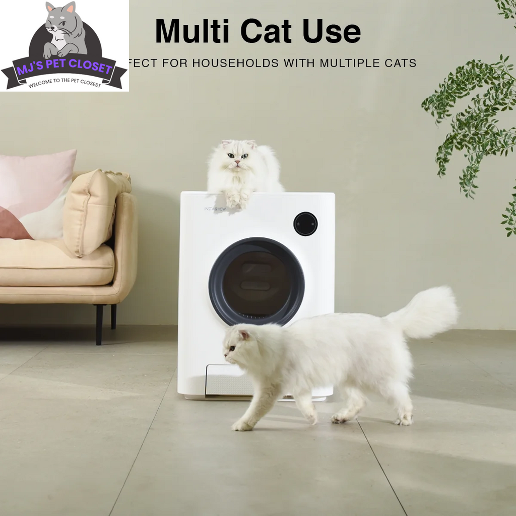Self-Cleaning Cat Litter Box  with app control ! 🐱✨