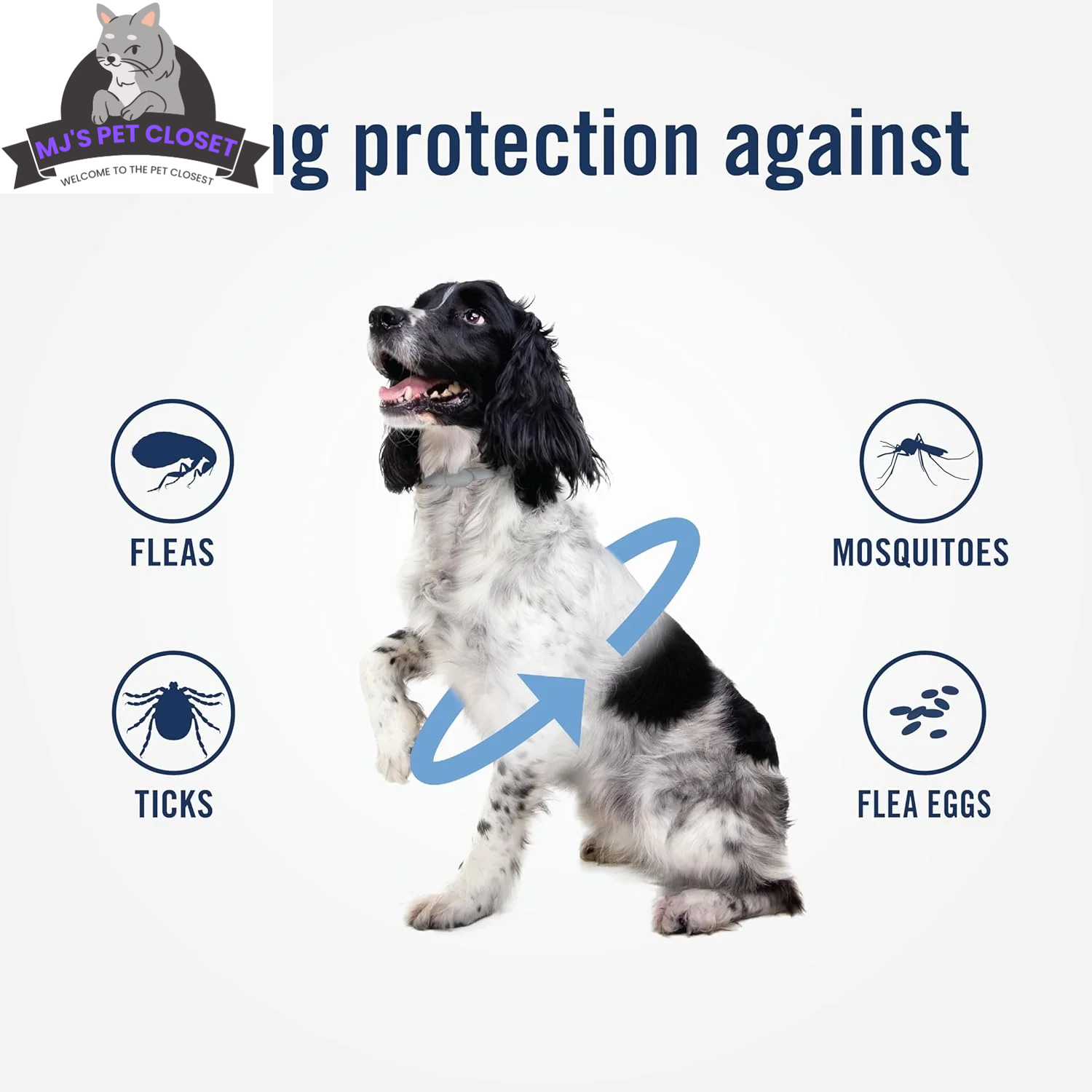 Ultimate Flea & Tick Protection Collar for Dogs