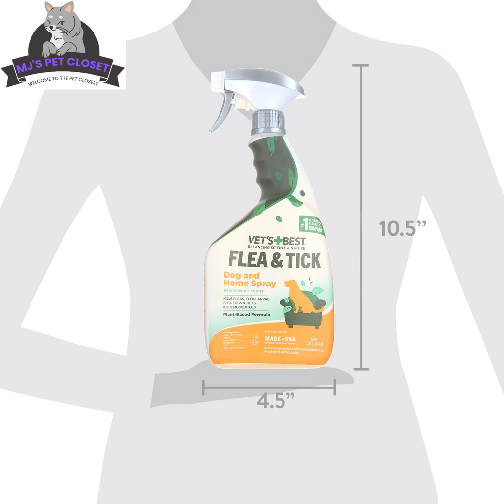 Vet's Best Flea and Tick Home Spray for Dogs